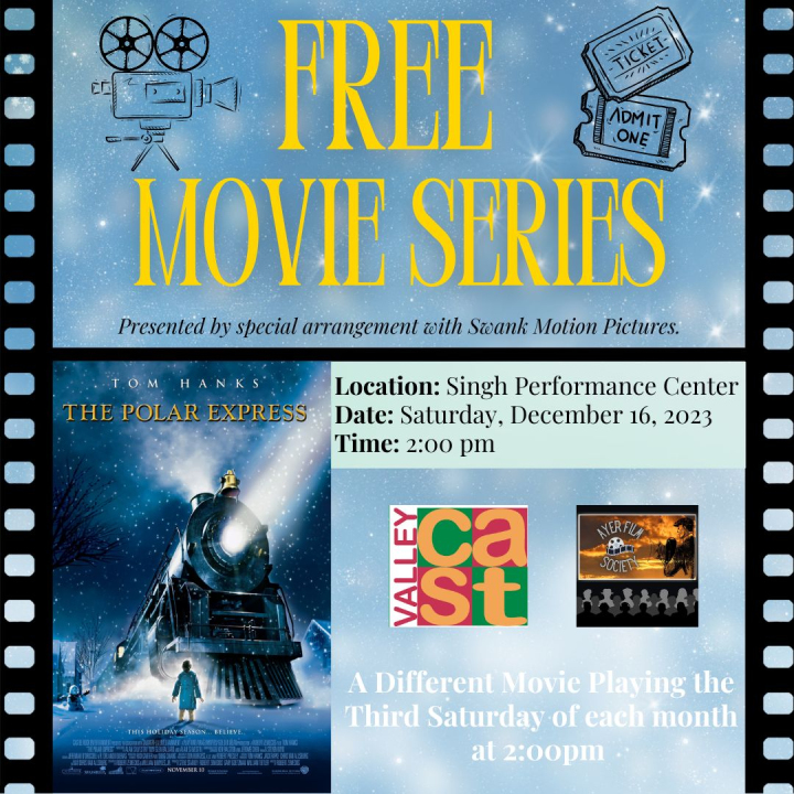 Free Movie Series Presented by ValleyCAST & the Ayer Film Society | The Polar Express